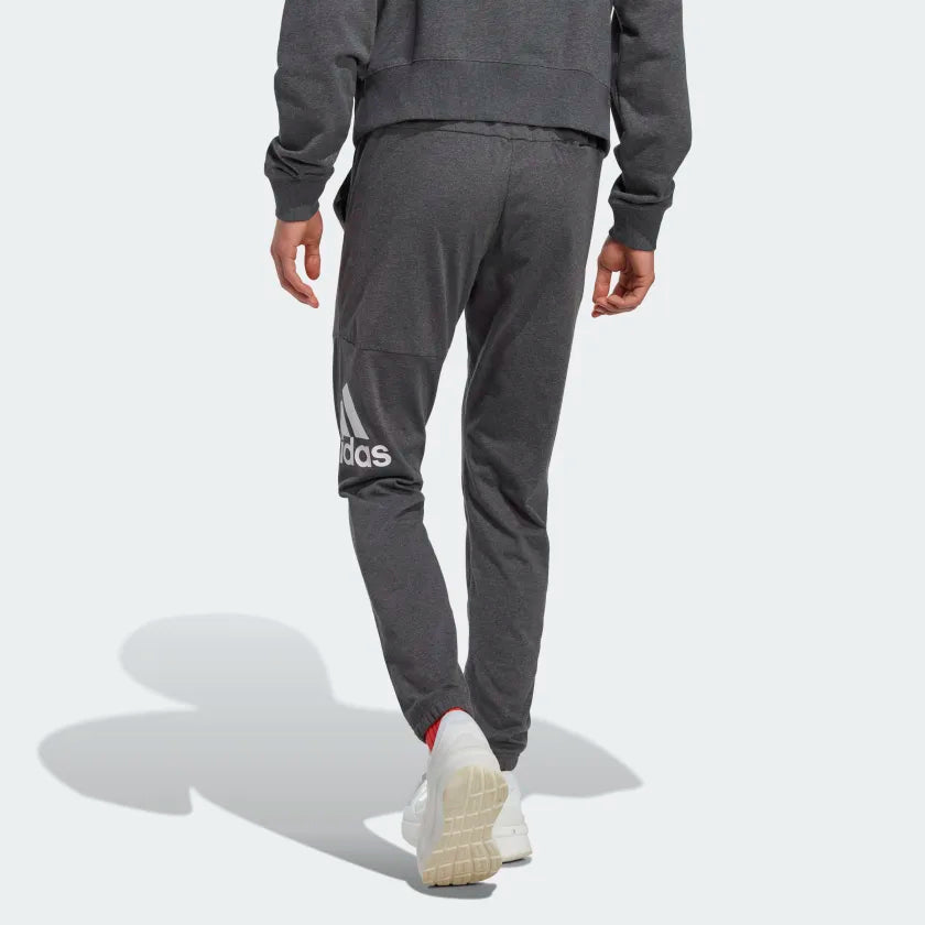 Adidas Men Essentials Single Jersey Tapered Badge Of Sport Casual Pants on www.NeosSports.com