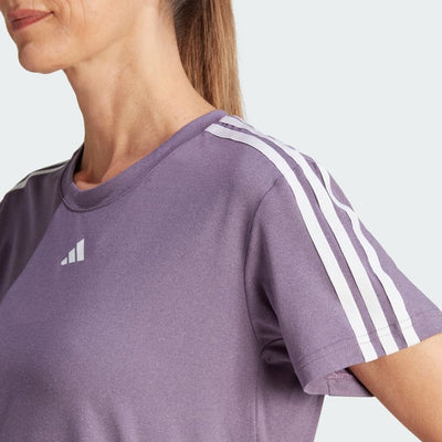 Adidas Women AEROREADY Train Essentials 3-Stripes Training Tee on www.NeosSports.com