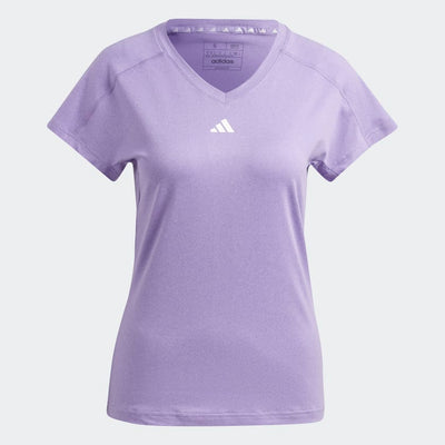 Adidas Women Aeroready Train Essentials Minimal Branding V-Neck Training Tee on www.NeosSports.com