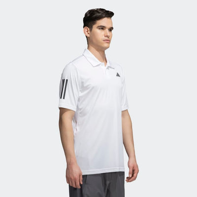 Adidas Men Club 3 Stripes Tennis Polo Tee on www.NeosSports.com