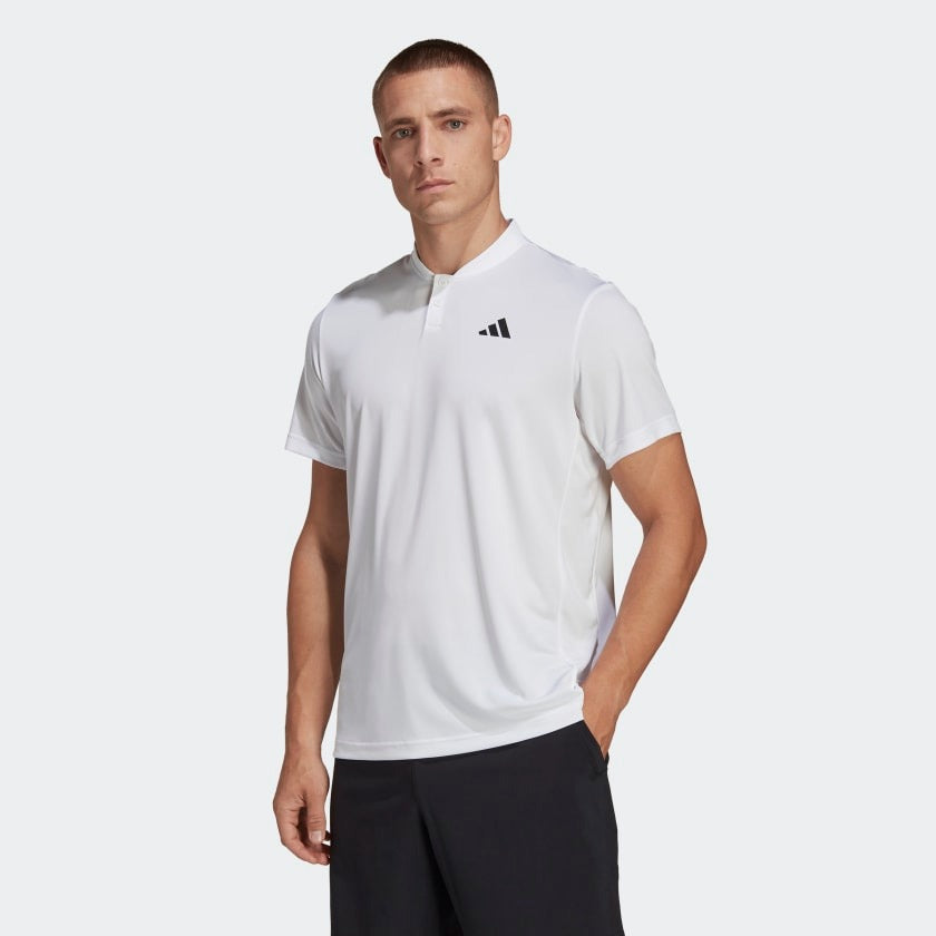 Adidas Men Club Tennis Henley Polo Shirt on www.NeosSports.com