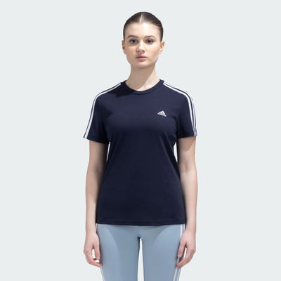 Adidas Women Essentials Slim 3 Stripes Training Tee on www.NeosSports.com