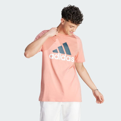 Adidas Men Essentials Single Jersey Big Logo Casual Tee on www.NeosSports.com