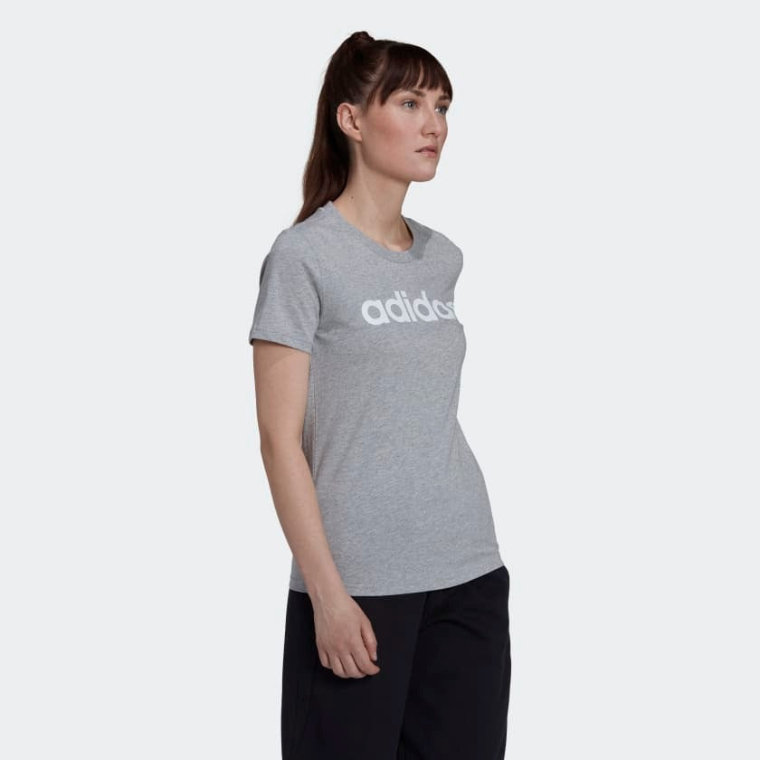 Adidas Women Essentials Slim Logo Casual T-Shirt on www.NeosSports.com