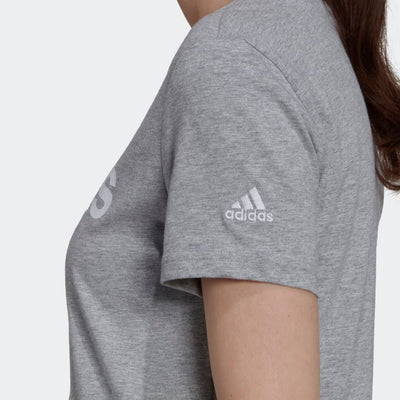 Adidas Women Essentials Slim Logo Casual T-Shirt on www.NeosSports.com