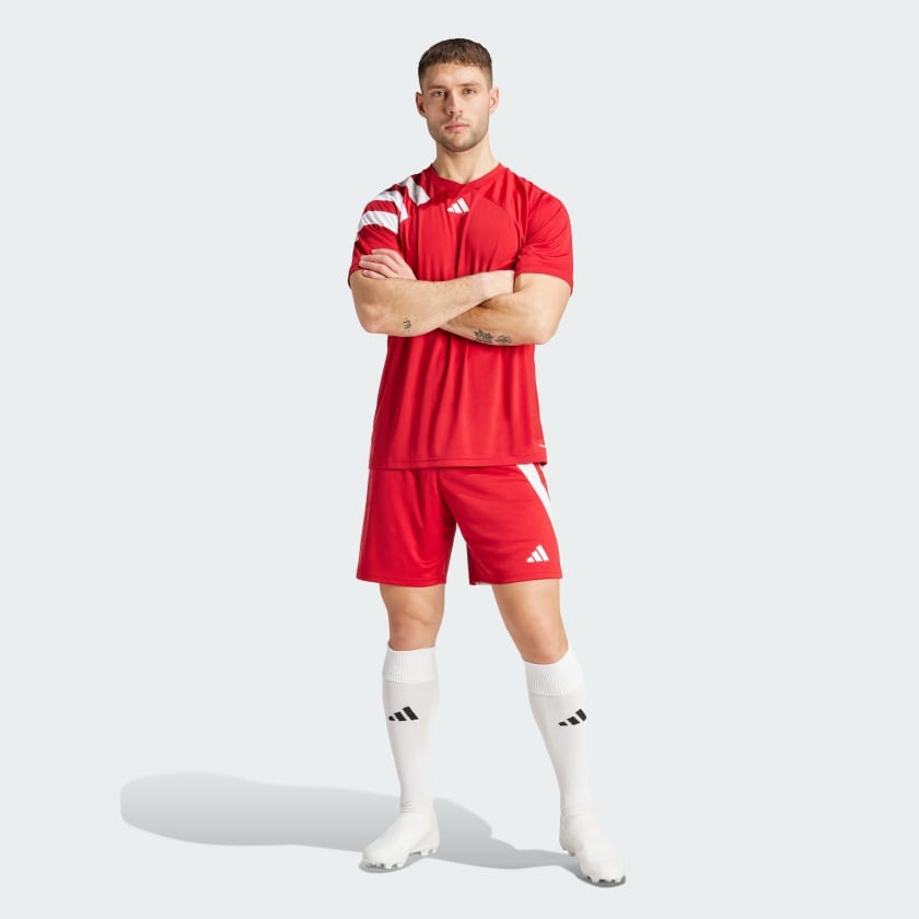 Adidas Men Fortore 23 Football Shorts on www.NeosSports.com