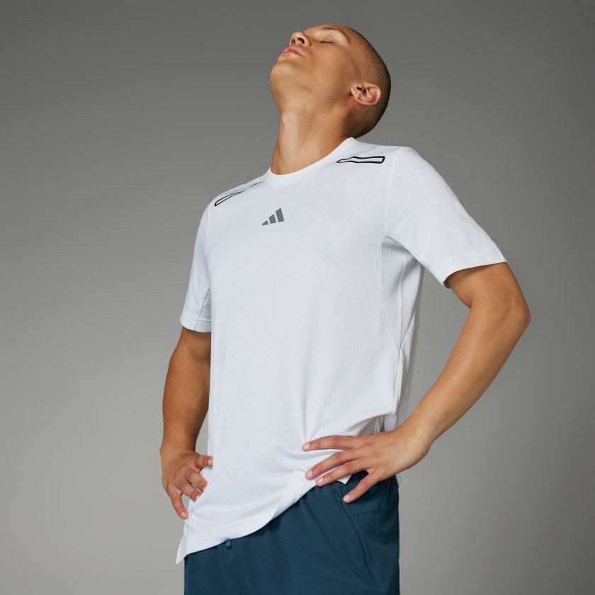 Adidas Men HEAT.RDY Hiit Elevated Training Tee on www.NeosSports.com