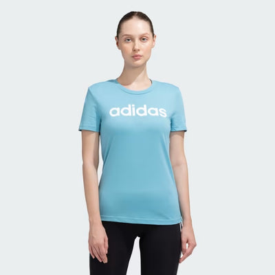 Adidas Women Linear Casual T-Shirt on www.NeosSports.com