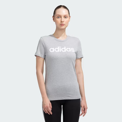 Adidas Women Linear Casual T-Shirt on www.NeosSports.com