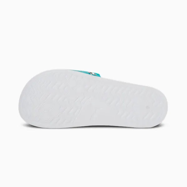 Puma Unisex Mercedes AMG Petronas F1 Leadcat 2.0 Logo Casual Slides on www.NeosSports.com