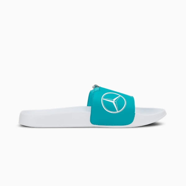 Puma Unisex Mercedes AMG Petronas F1 Leadcat 2.0 Logo Casual Slides on www.NeosSports.com