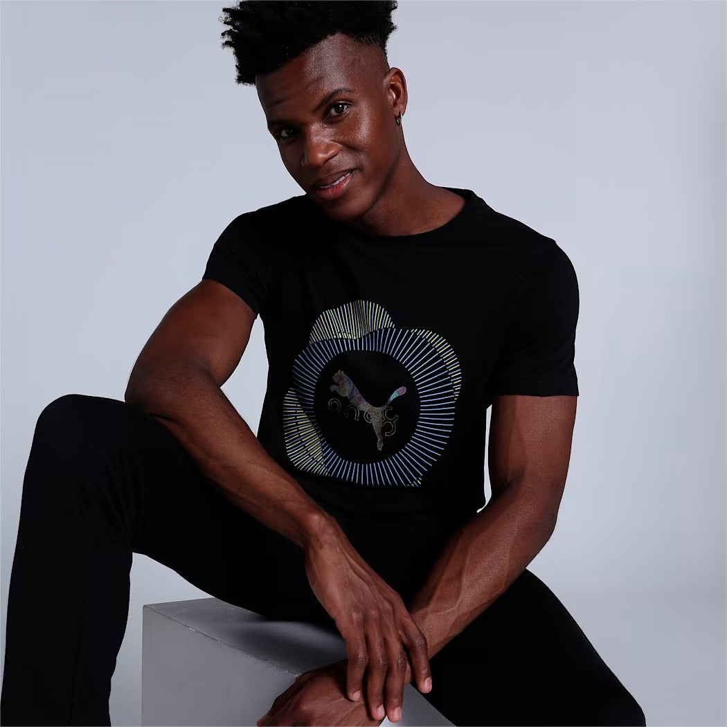 PUMA x one8 Graphic Men's Slim Fit Casual T-Shirt on www.NeosSports.com