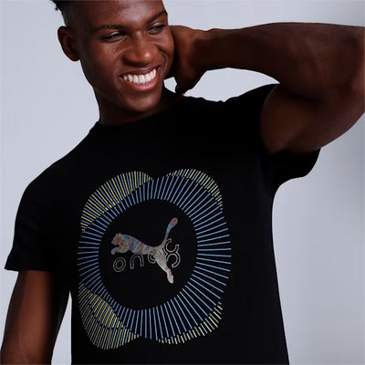 PUMA x one8 Graphic Men's Slim Fit Casual T-Shirt on www.NeosSports.com