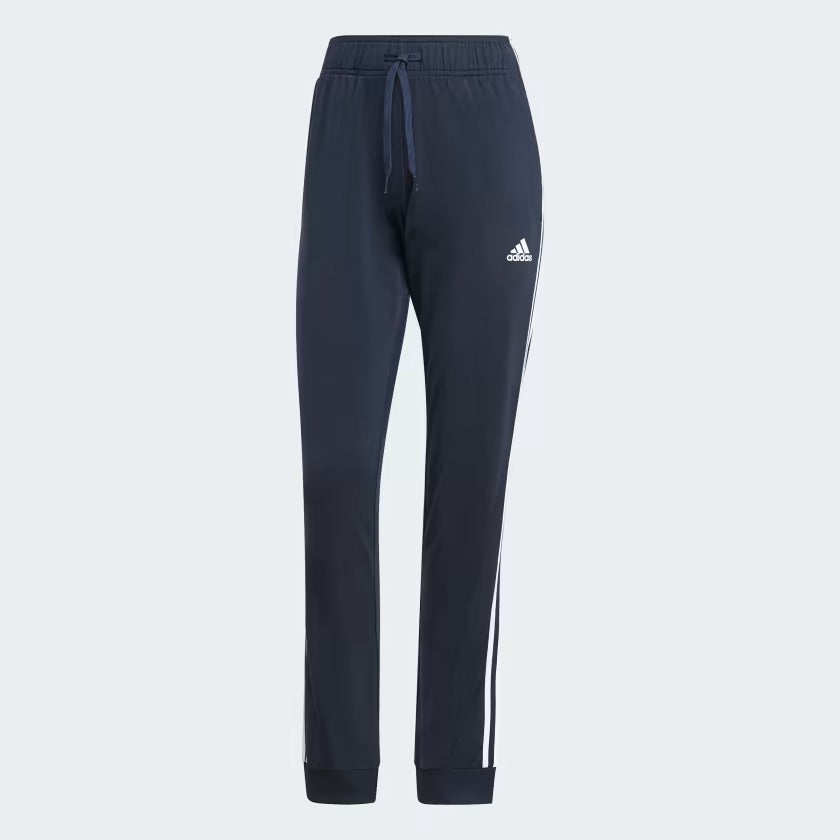 Adidas Women Primegreen Essentials Warm-Up Slim Tapered 3-Stripes Training Track Pants on www.NeosSports.com