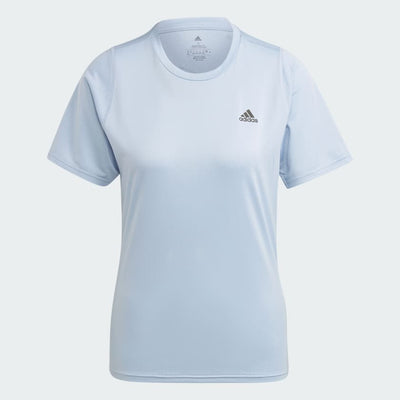 Adidas Women Run Icon 3 Bar Running Tee on www.NeosSports.com