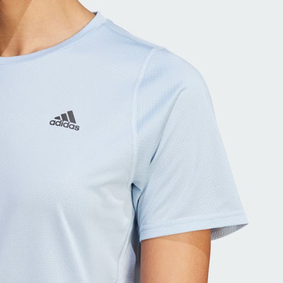 Adidas Women Run Icon 3 Bar Running Tee on www.NeosSports.com