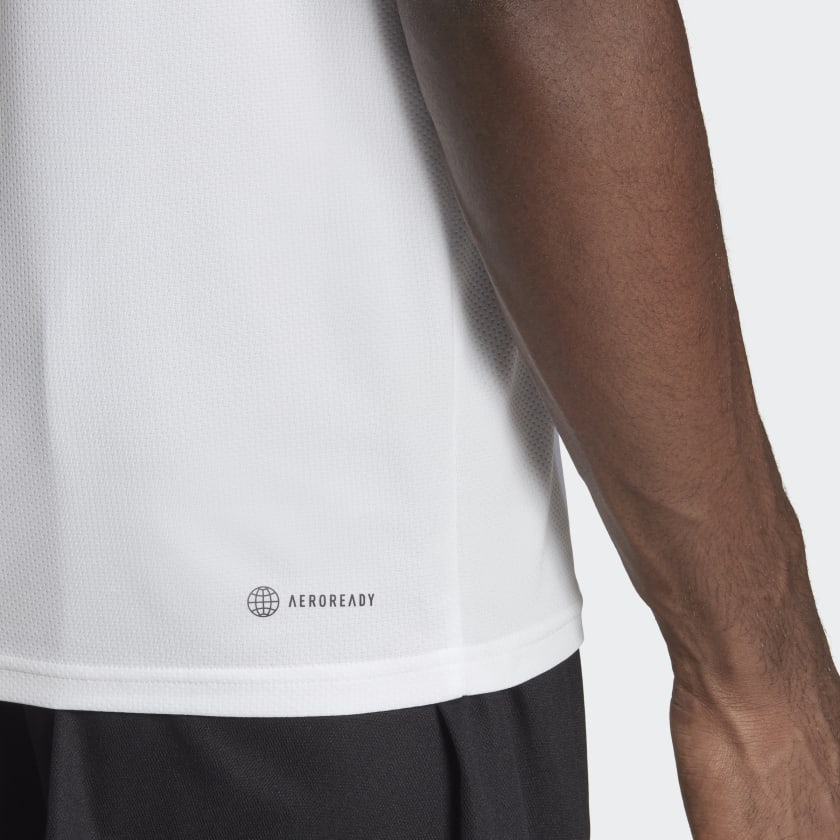 Adidas Men Train Essentials 3-Stripes Training Tee on www.NeosSports.com