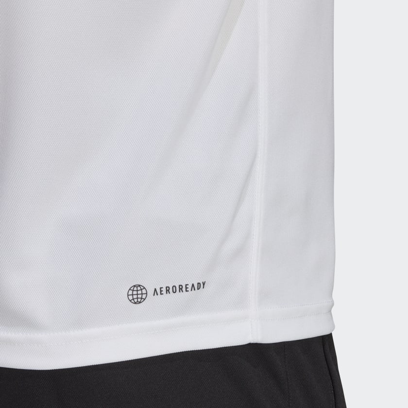 Adidas Men Train Essentials Pique 3-Stripes Training Polo Shirt on www.NeosSports.com