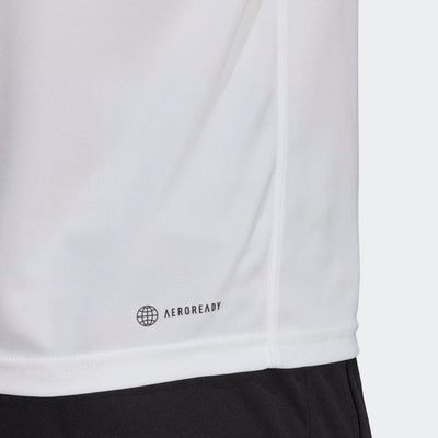 Adidas Men Train Essentials Pique 3-Stripes Training Polo Shirt on www.NeosSports.com