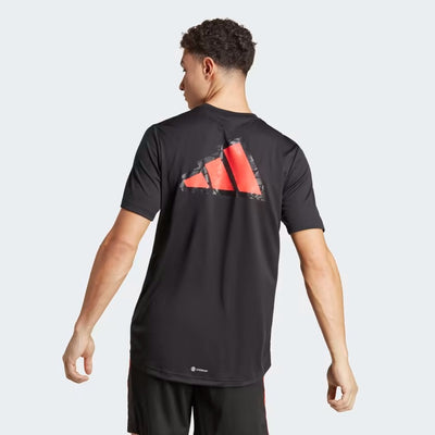 Adidas Men Workout Base Logo Training Tee on www.NeosSports.com