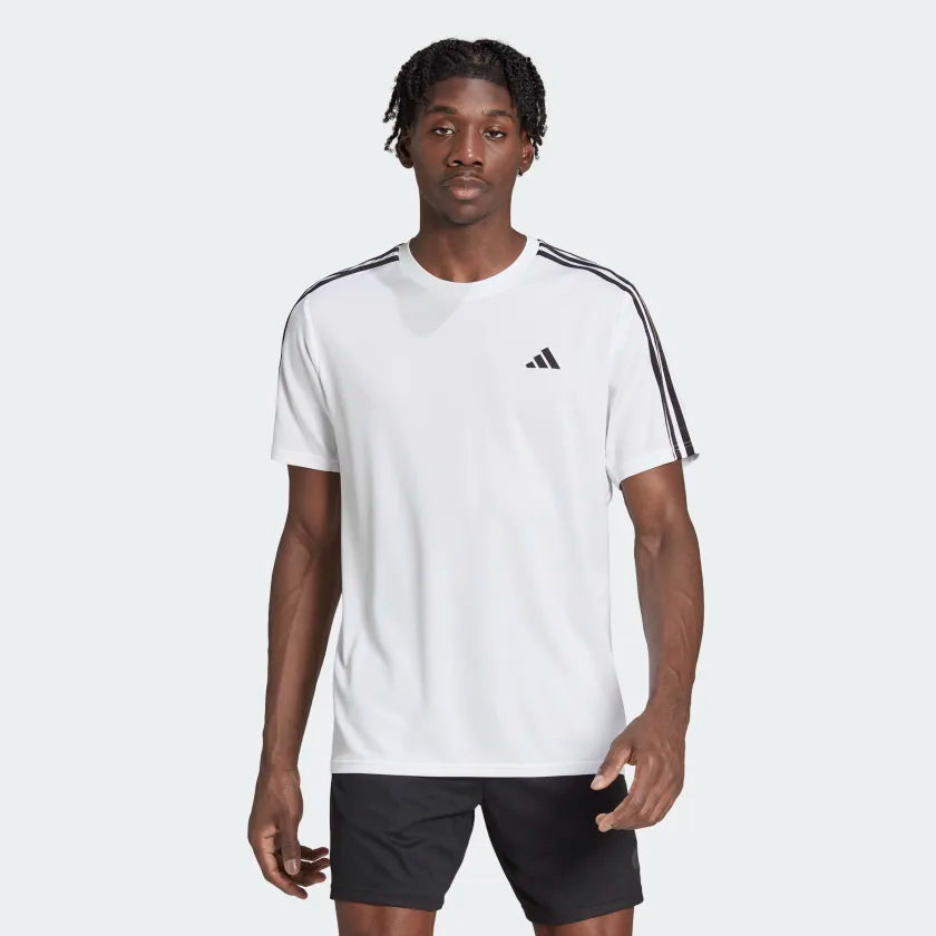 Adidas Men Train Essentials 3-Stripes Training Tee on www.NeosSports.com