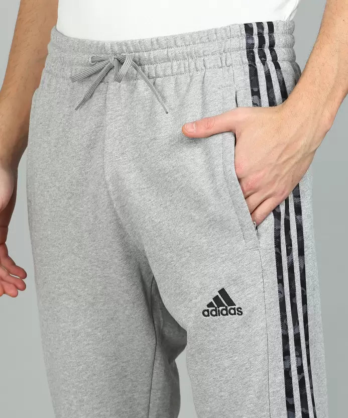 Adidas Men 3 Stripes French Terry Tapered Training Pants on www.NeosSports.com