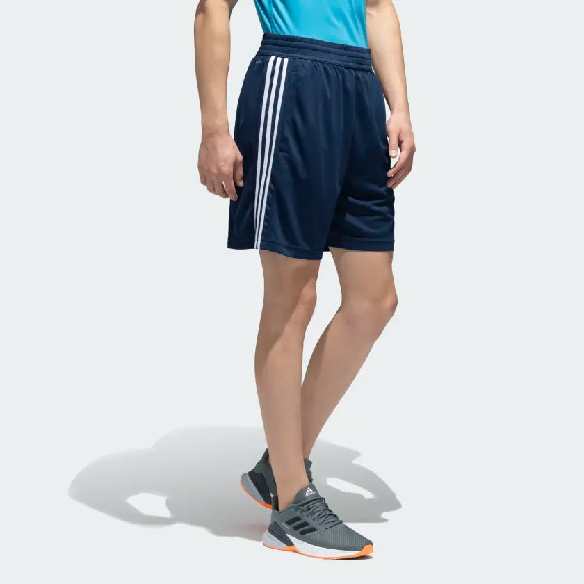 Adidas Men Polyester Striped Training Shorts on www.NeosSports.com