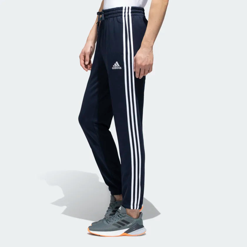 Adidas Men 3 Stripes French Terry Tapered Training Pants on www.NeosSports.com