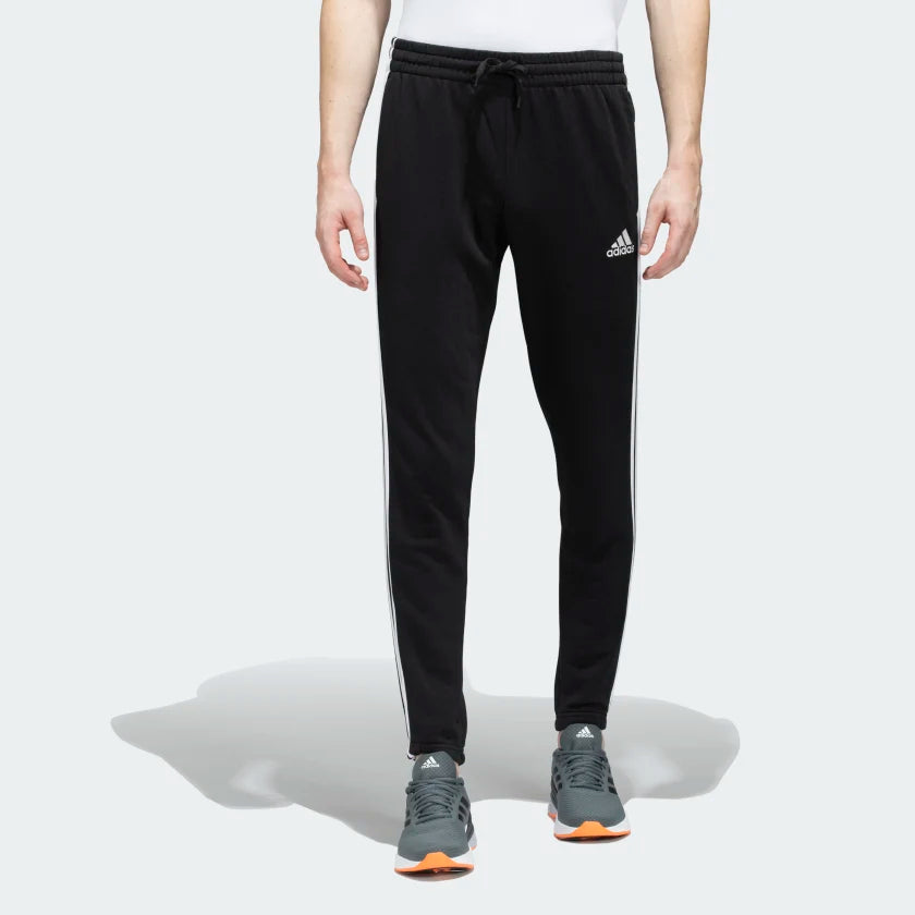 Adidas Men 3 Stripes French Terry Tapered Training Pants on www.NeosSports.com