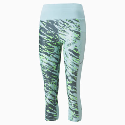 Puma Women 5K Graphic High Waisted 3/4 Running Tights on www.NeosSports.com