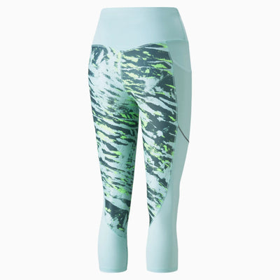 Puma Women 5K Graphic High Waisted 3/4 Running Tights on www.NeosSports.com