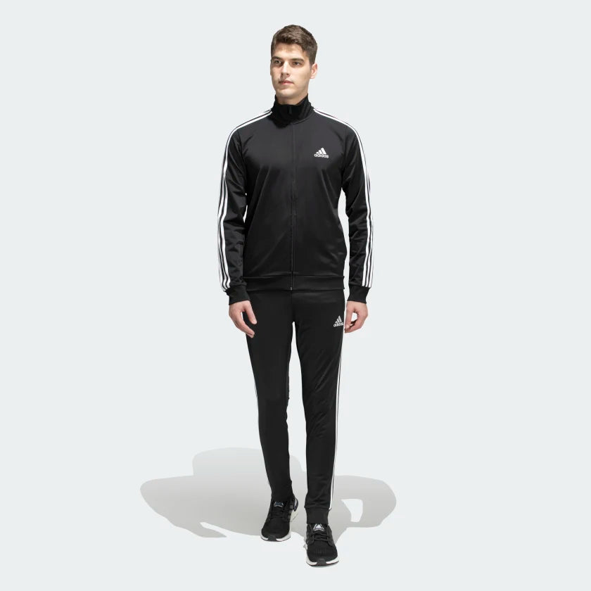 Adidas Men 3 Stripes Tricot Taping Training Tracksuit on www.NeosSports.com