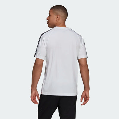 Adidas Men Aeroready Sereno 3-Stripes Football Tee on www.NeosSports.com