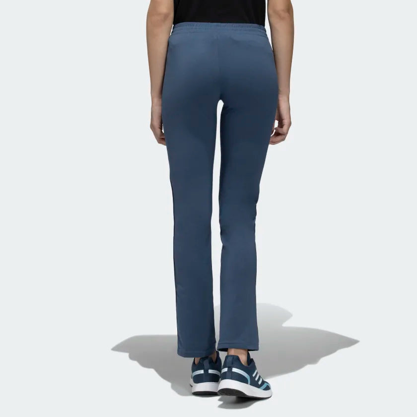 Adidas Women Black 3 Stripes Yoga Track Pants on www.NeosSports.com