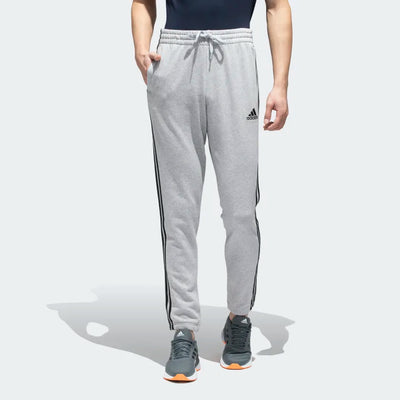 Adidas Men 3 Stripes French Terry Tapered Casual Pants on www.NeosSports.com