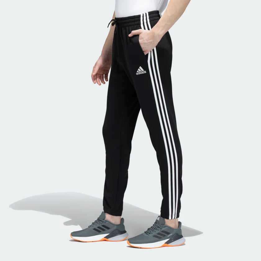 Adidas Men 3 Stripes French Terry Tapered Training Pants on www.NeosSports.com