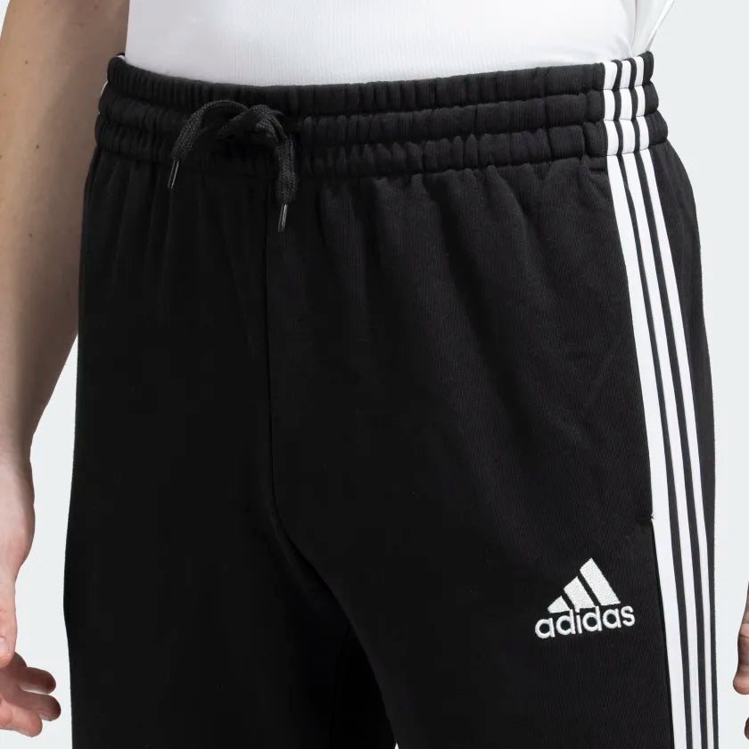 Adidas Men 3 Stripes French Terry Tapered Training Pants on www.NeosSports.com