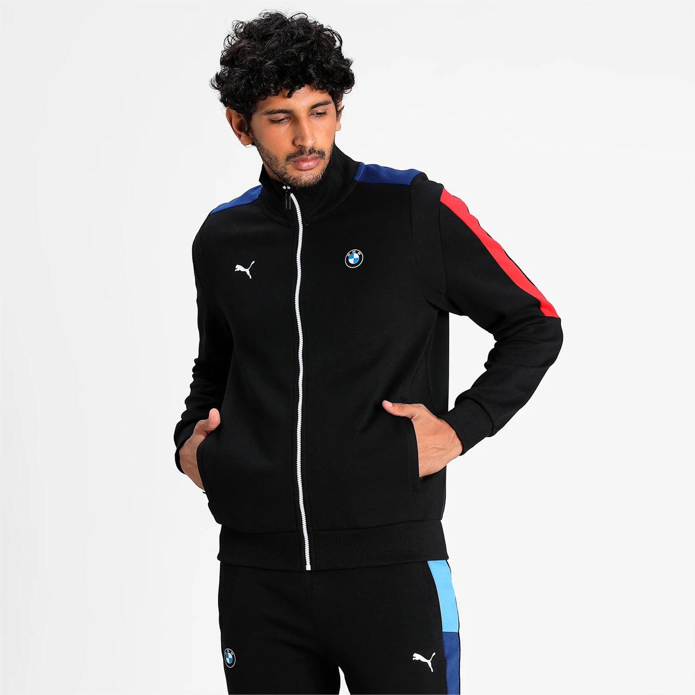 Puma Motorsport Men BMW M T7 Sweat Jacket on www.NeosSports.com