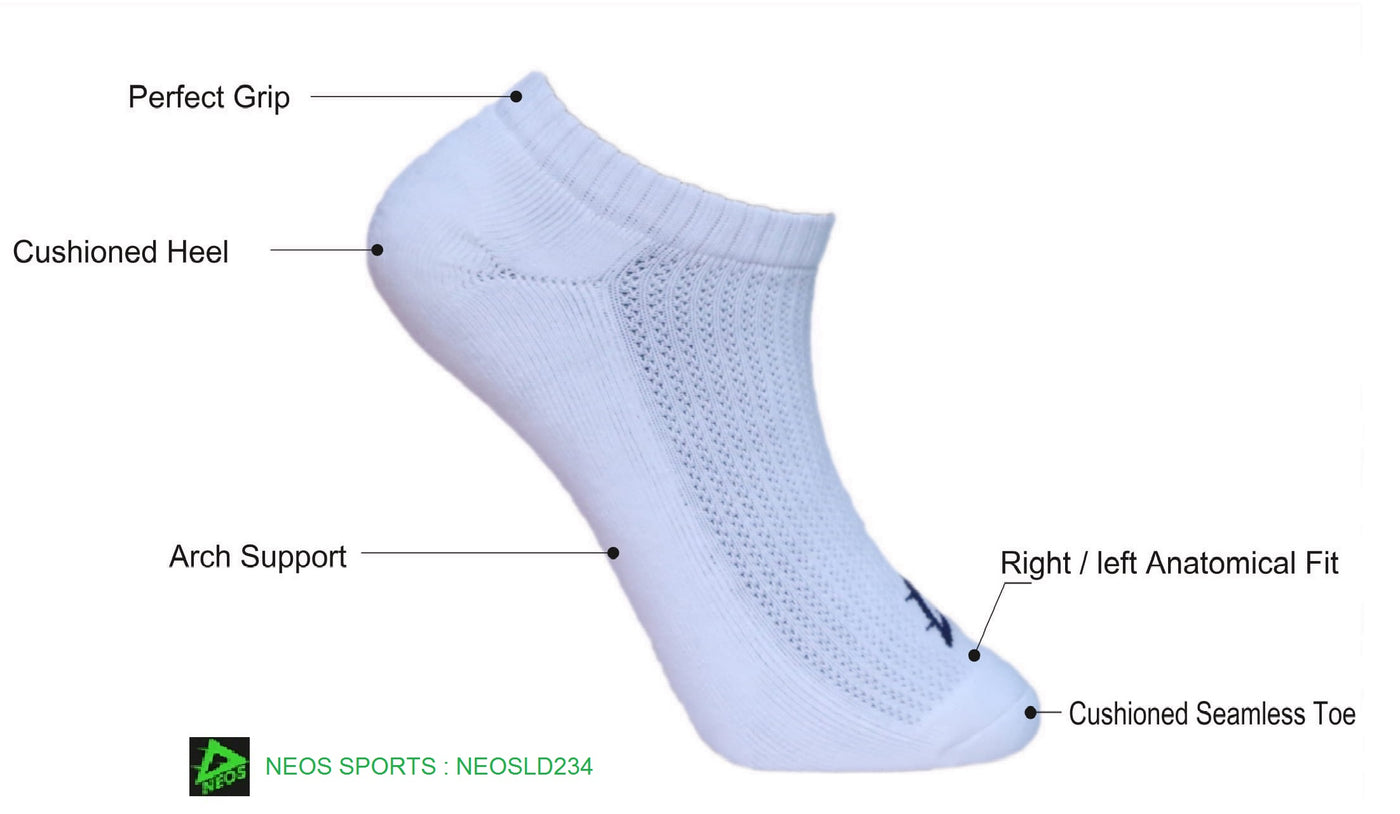 Neos Sports Women No Show Socks on www.NeosSports.com