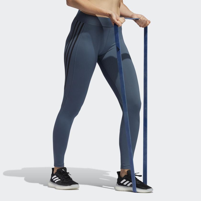 Adidas Alphaskin 3-Stripes Long Tights