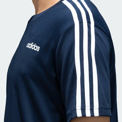 Adidas Men Sporty Round Neck 3-Stripes Training Tee on www.NeosSports.com