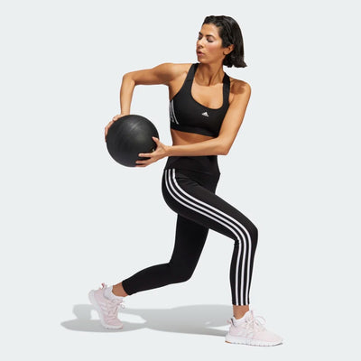 Adidas Women Powerreact Medium-Support 3-Stripes Training Bra on www.NeosSports.com