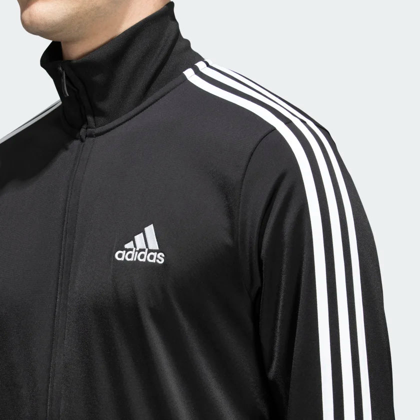 Adidas Men 3 Stripes Tricot Taping Training Tracksuit on www.NeosSports.com