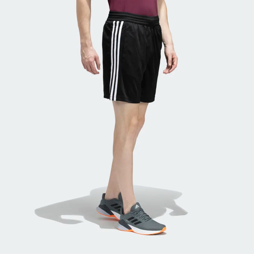 Adidas Men Polyester Striped Training Shorts on www.NeosSports.com