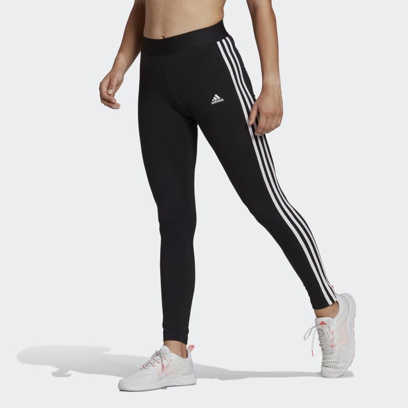 Adidas Women Loungewear Essentials 3-Stripes Leggings on www.NeosSports.com