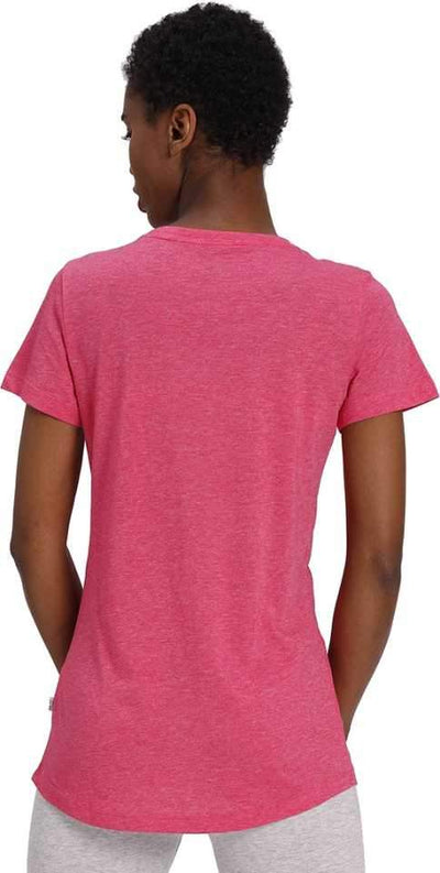 Puma Self Design Women Round Neck Pink T-Shirt