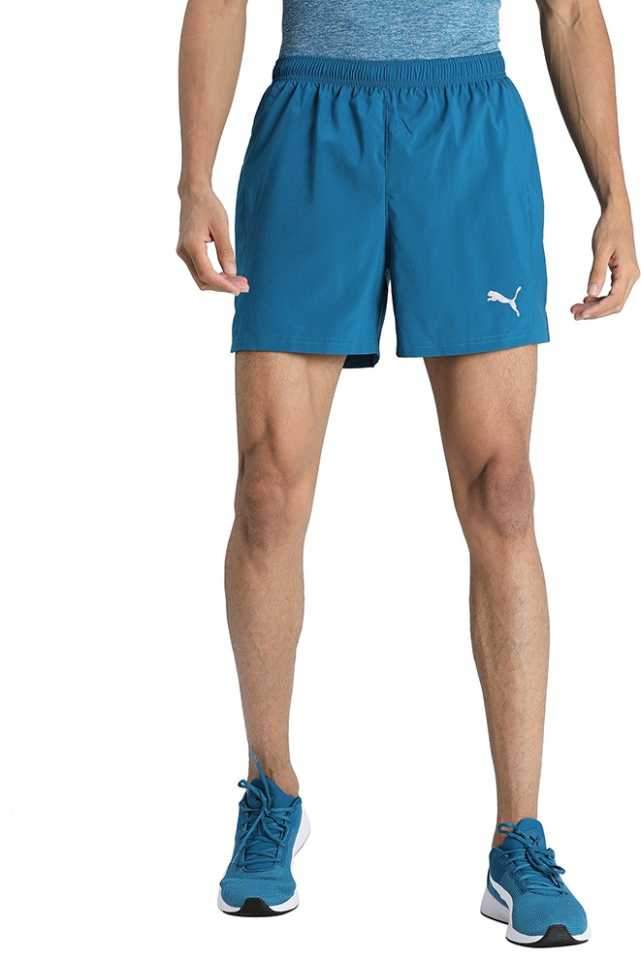 Puma Solid Men Blue Sports Shorts